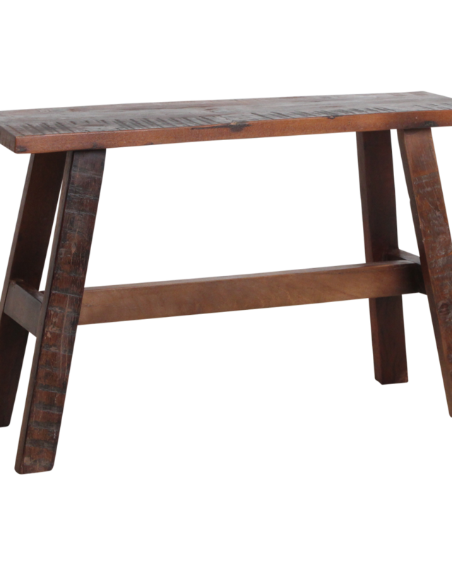 Raw Materials Amsterdam Fabrieks Bushalte Bank | Groot | L85 x B20 x H50 cm