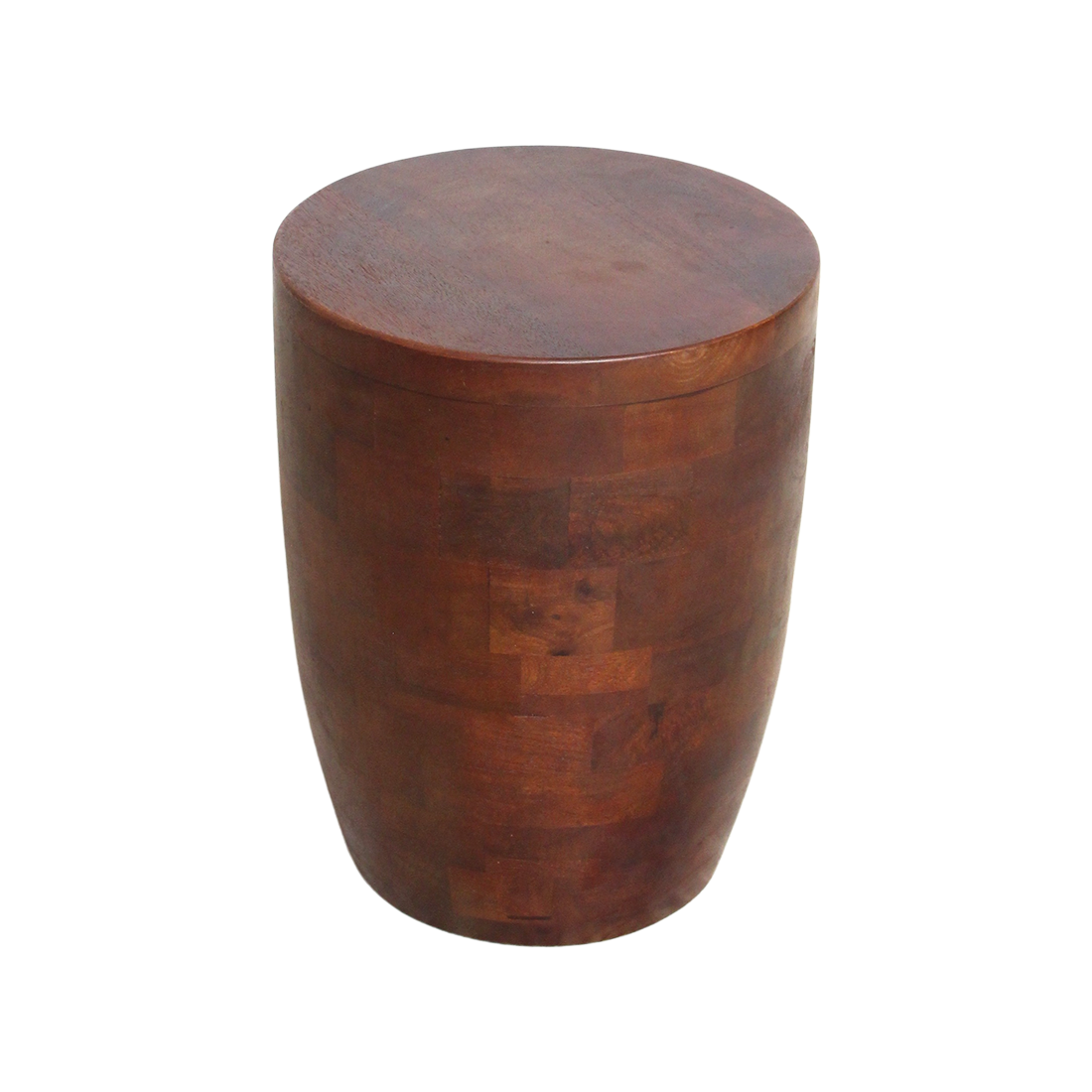 Raw Materials Amsterdam Bijzettafel Tuvalu | Pacific | Mangohout | D35 x H45 cm