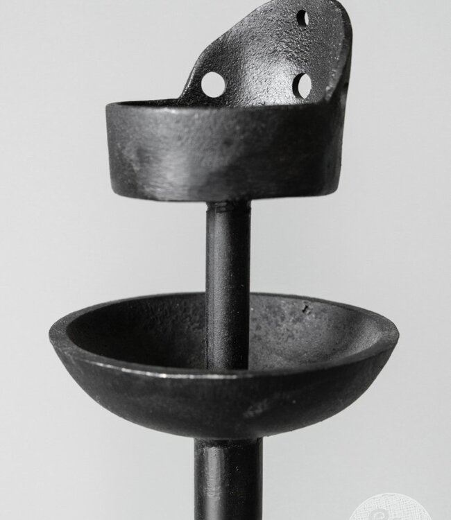 Be-Uniq Smeedijzeren Vloerkandelaar | H103 x B10 x D10