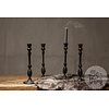 Kandelaar Meya | Smeedijzer | Set Van 2 | H30 x D10 cm