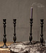 Be-Uniq Kandelaar Meya | Smeedijzer | Set Van 2 | H30 x D10 cm