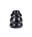 Bazar Bizar Burned Vaas | Zwart | H17 x B13 x D6 cm
