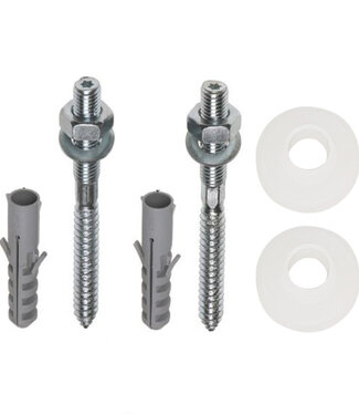 Wiesbaden Plugboutset Voor Wastafel | 2 Stuks | 10 x 110 mm