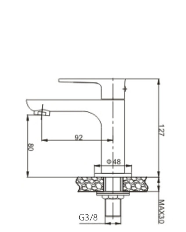 Wiesbaden Casma Fonteinkraan | Chroom | 1/2 "