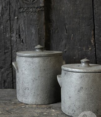 Be-Uniq Pot | Set van 2 | Small | Elephant Collection | H19 x D18 cm