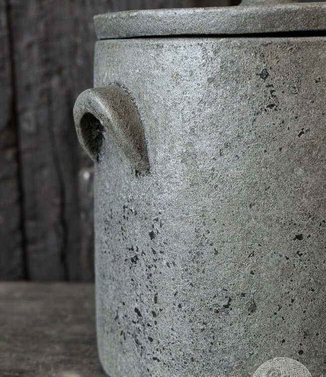 Be-Uniq Pot | Set van 2 | Small | Elephant Collection | H19 x D18 cm