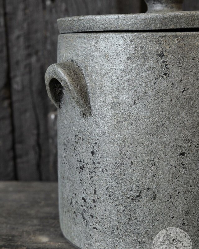 Be-Uniq Pot | Set van 2 | Large | Elephant Collection | H25 x D22 cm