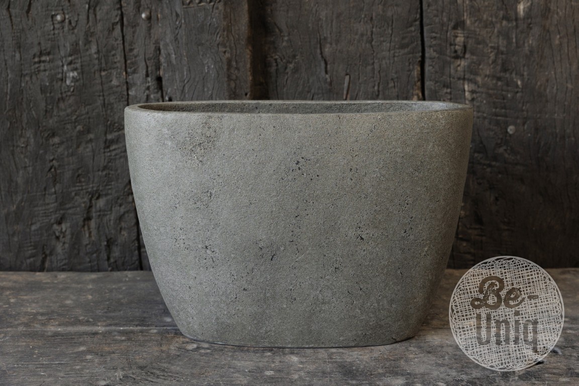 Be-Uniq Pot | Set van 2 | 003 | Elephant Collection | H30 x B44 x D16 cm