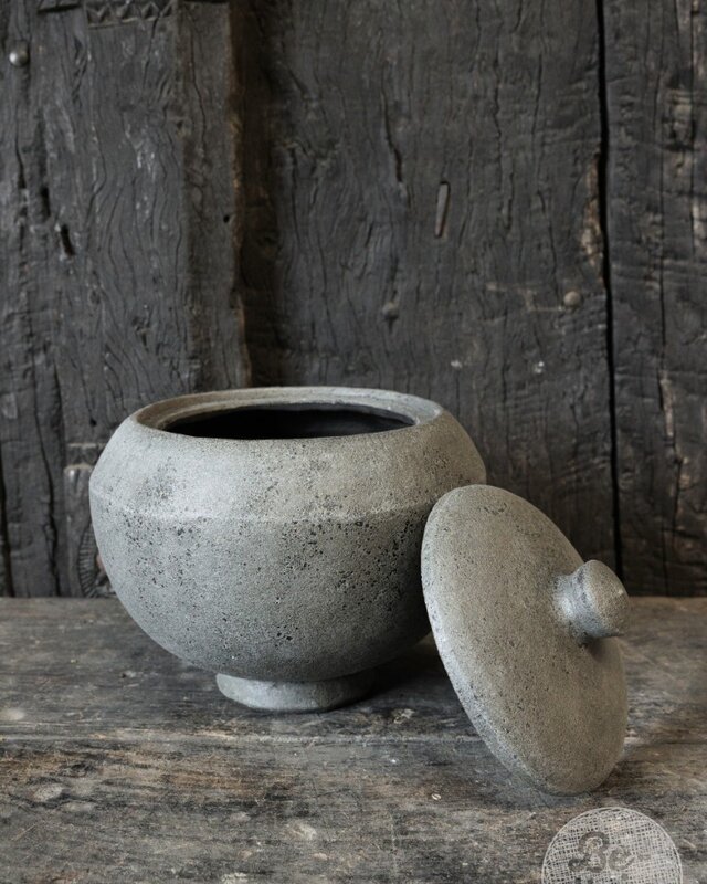 Be-Uniq Pot | Set Van 2 | Small | 005 | Elephant Collection | H23 x D23 cm