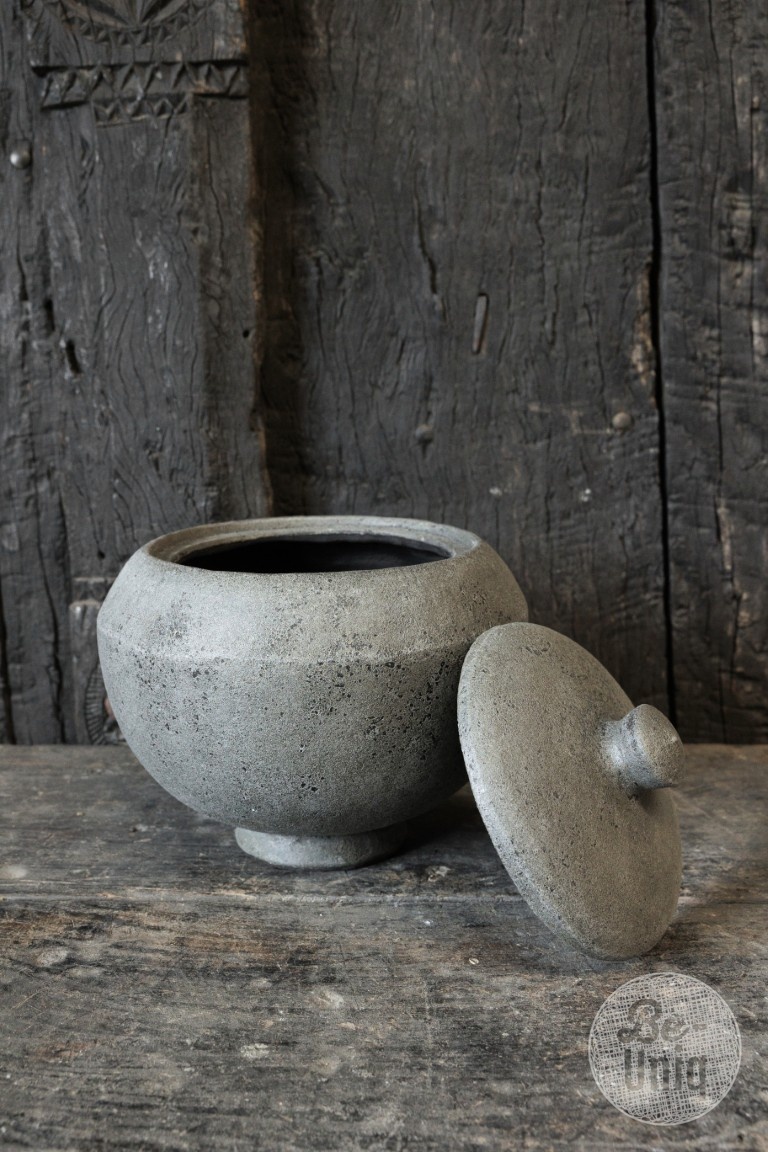 Be-Uniq Pot | Set Van 2 | Small | 005 | Elephant Collection | H23 x D23 cm