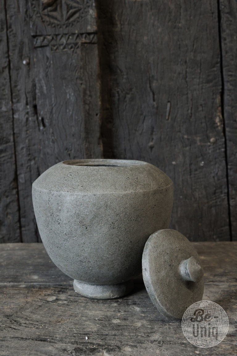 Be-Uniq Pot | Set Van 2 | Large | 005 | Elephant Collection | H25 x D23 cm