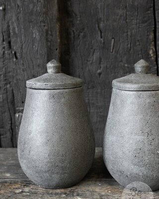Be-Uniq Pot | Set Van 2 | 006 | Elephant Collection | H26 x D16 cm