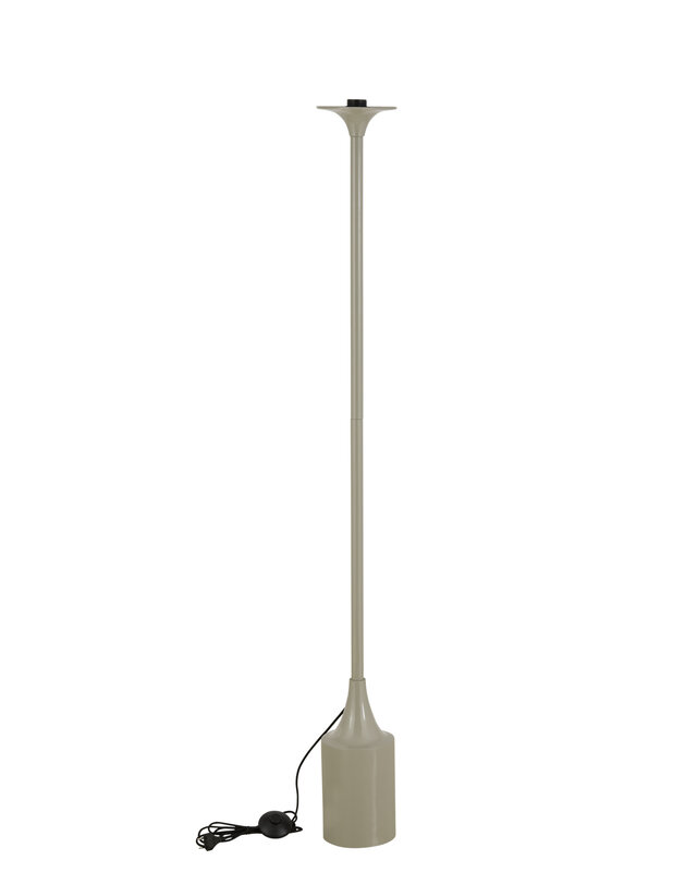 PTMD Tanaiya Vloerlamp | Crème | Ijzer | H163 x D41 cm