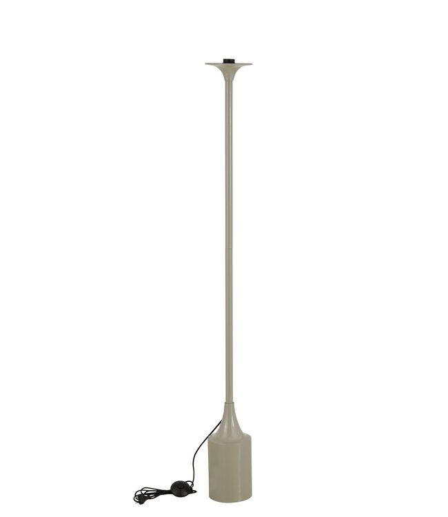 PTMD Tanaiya Vloerlamp | Crème | Ijzer | H163 x D41 cm
