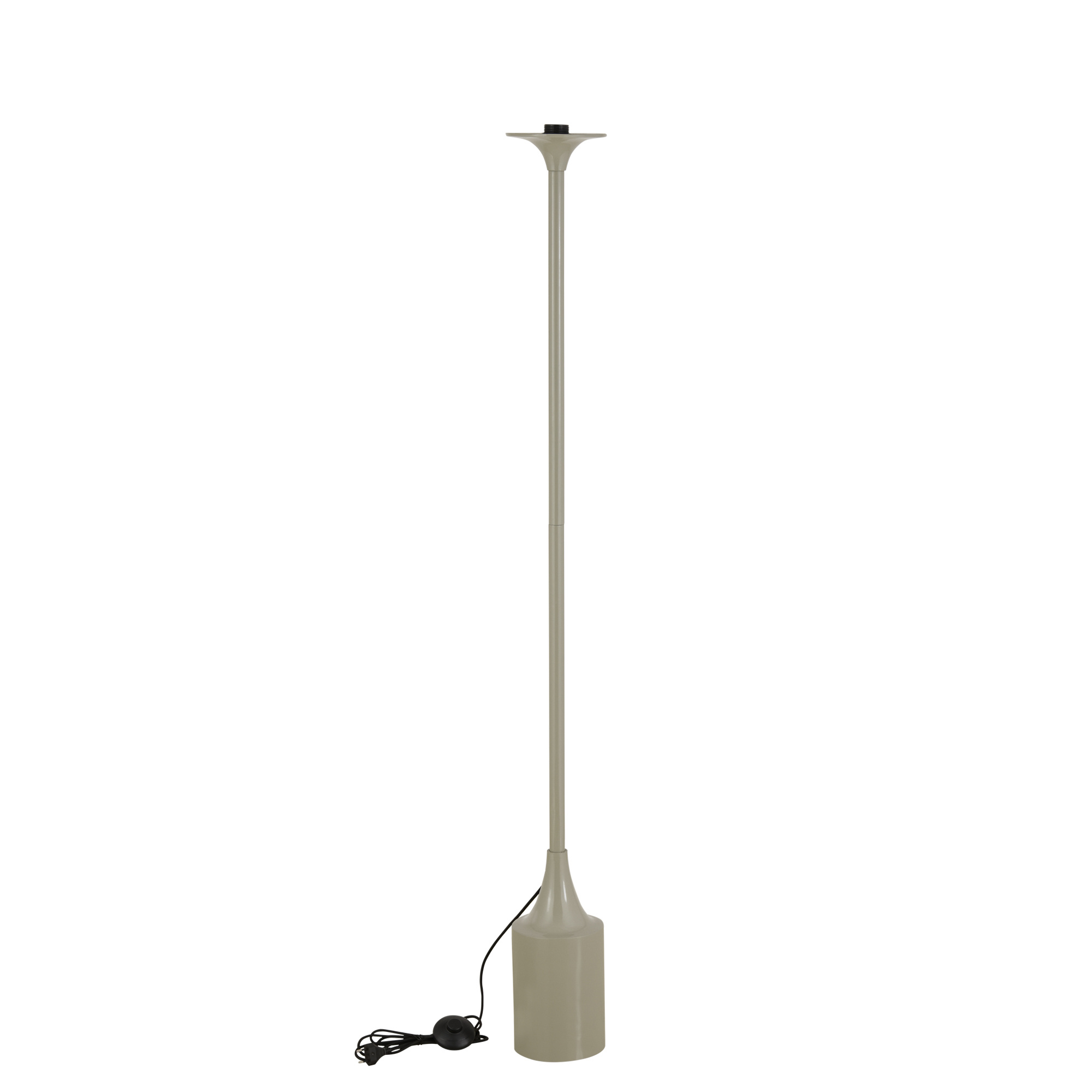 PTMD Tanaiya Vloerlamp | Crème | Ijzer | H163 x D41 cm