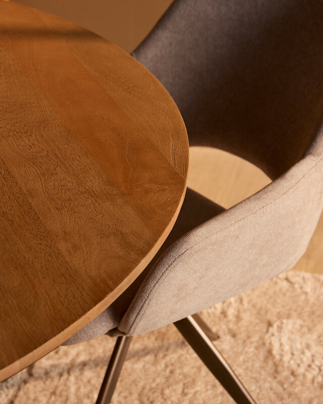 Starfurn Eettafel Solana | 130 cm | Naturel