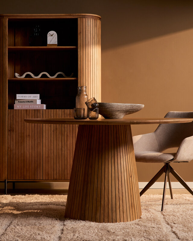 Starfurn Eettafel Solana | 130 cm | Naturel
