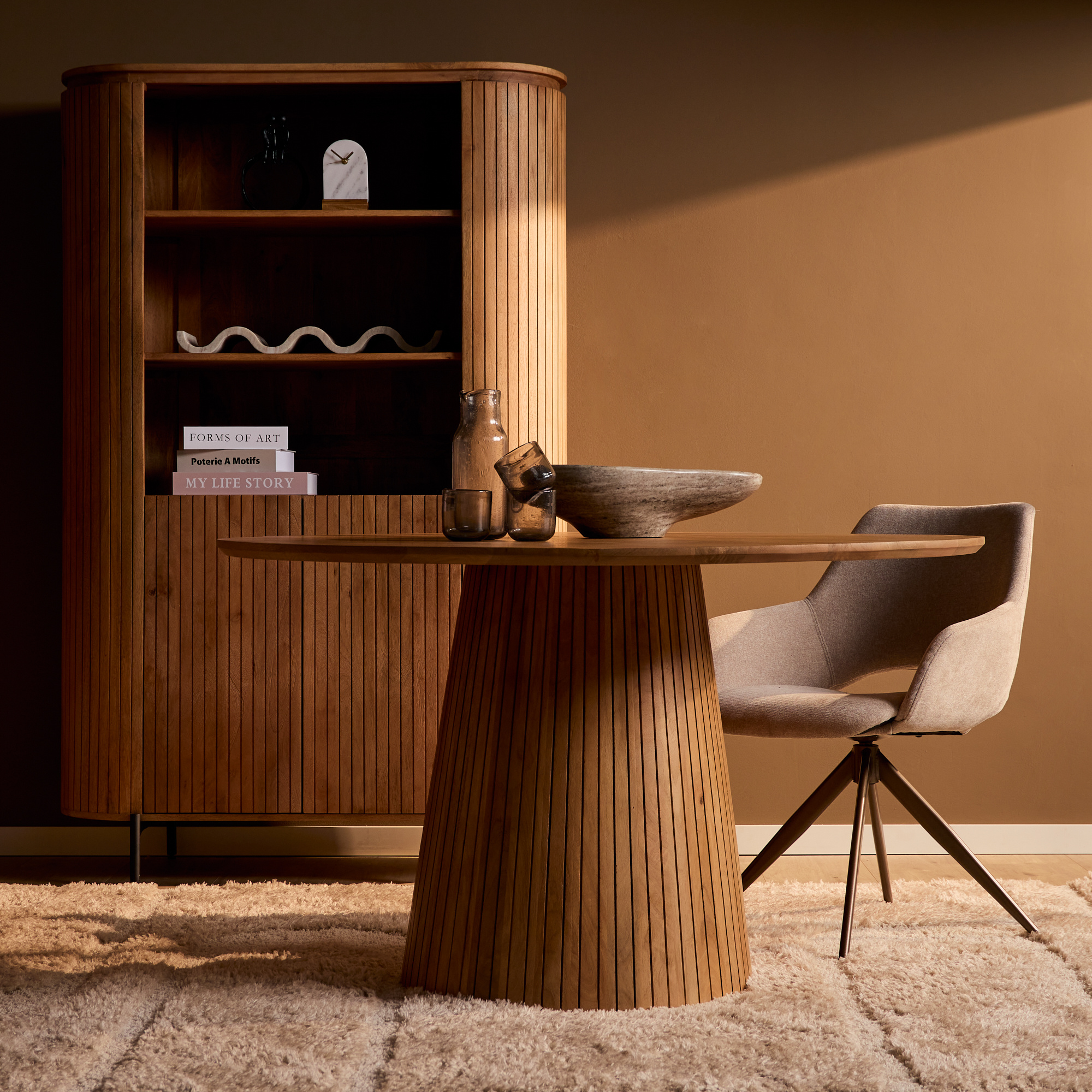 Starfurn Eettafel Solana | 130 cm | Naturel