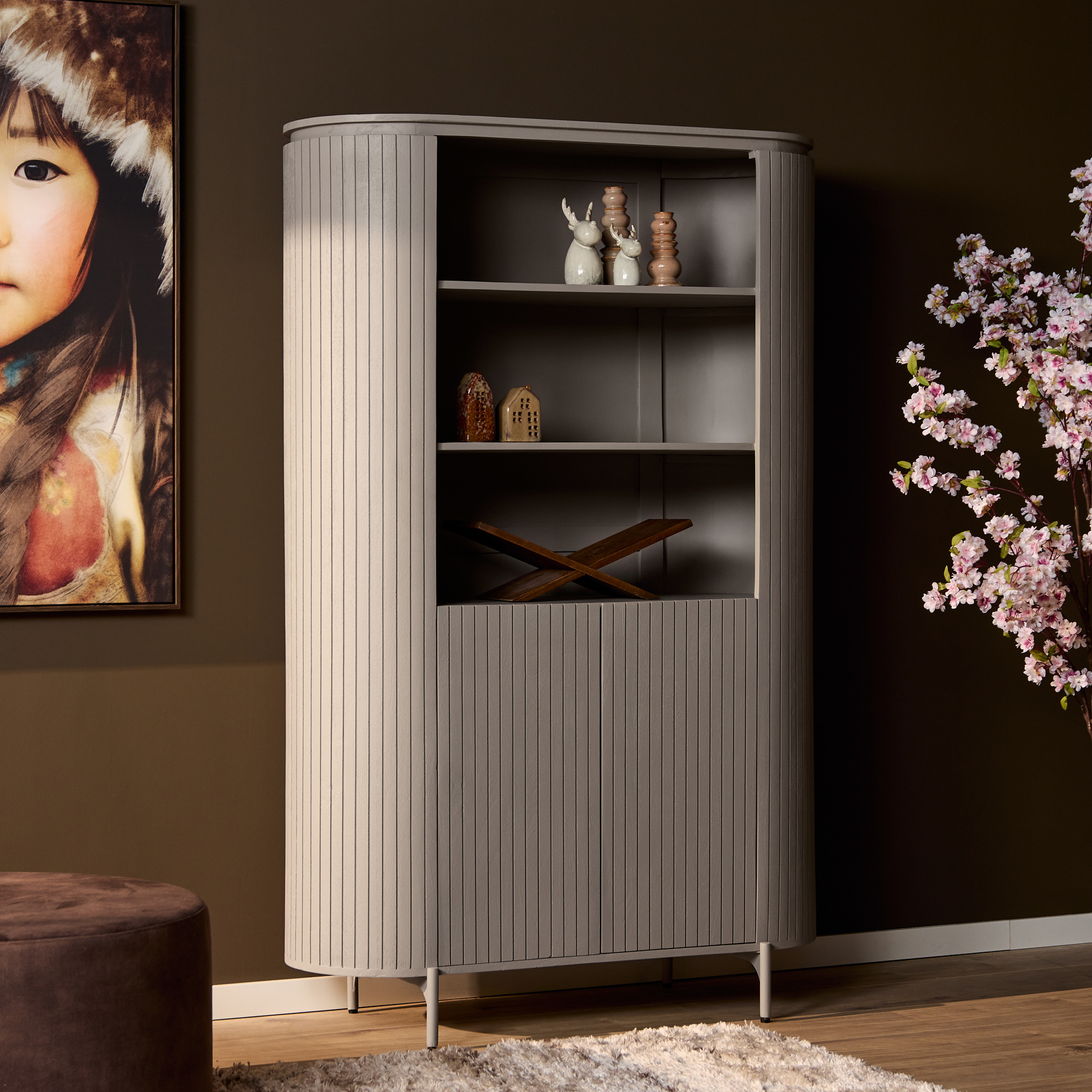 Starfurn Wandkast Solana | 115 cm | Taupe