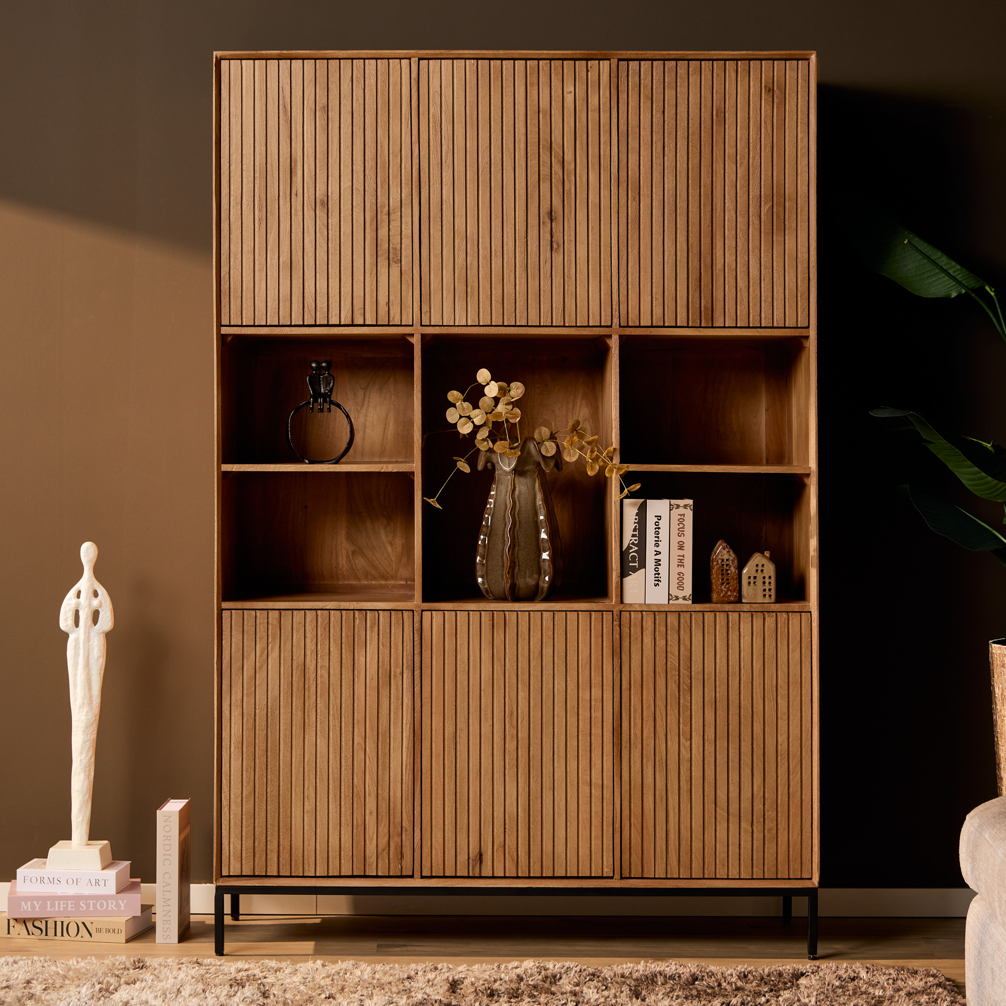 Starfurn Vakkenkast Madison XL Naturel | 135 cm
