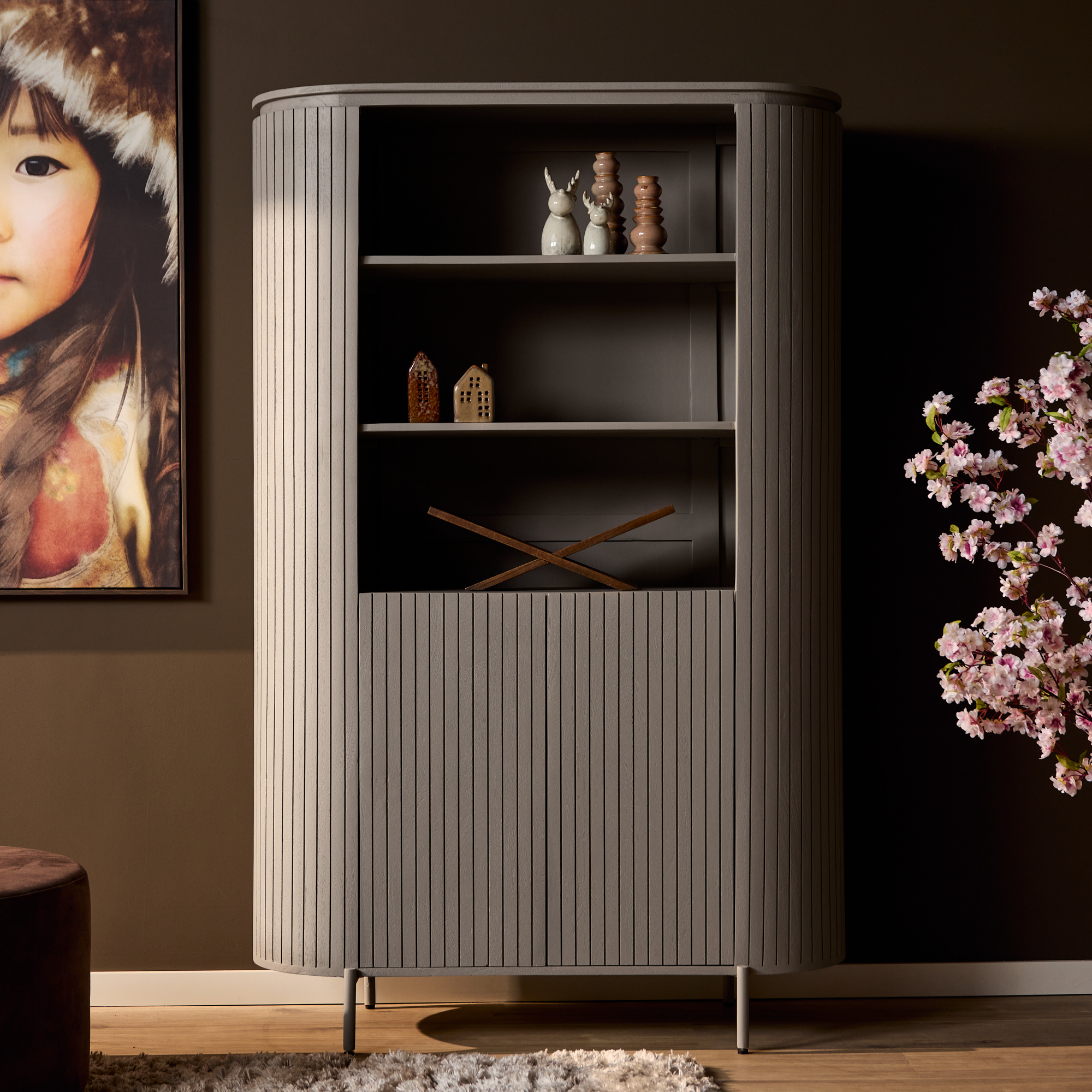 Starfurn Wandkast Solana | 115 cm | Taupe