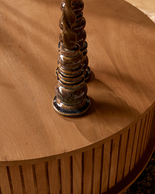 Starfurn Salontafel Madison Naturel | 80 cm | Rond