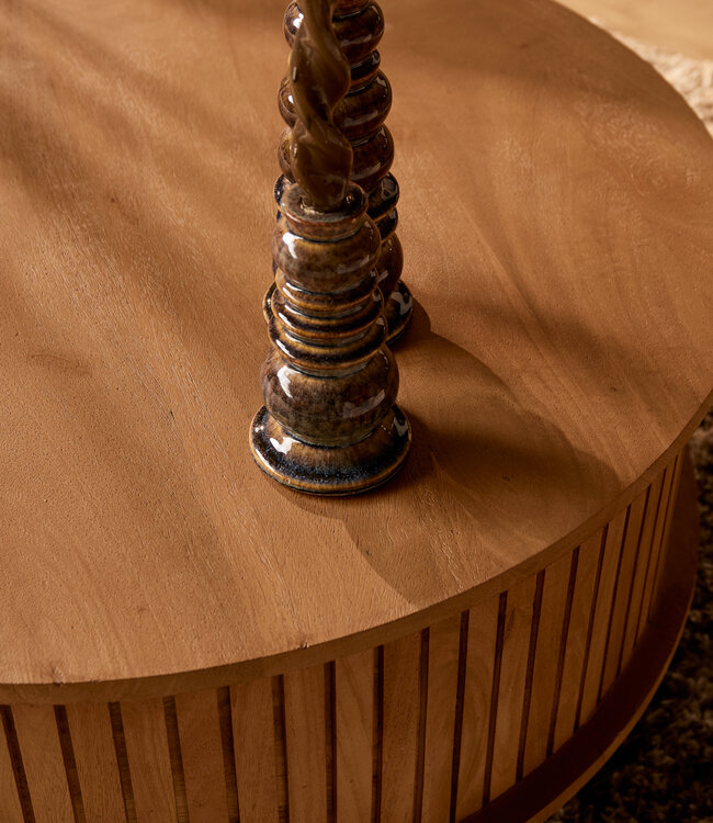 Starfurn Salontafel Madison Naturel | 80 cm | Rond