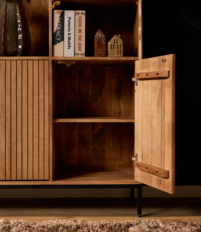 Starfurn Vakkenkast Madison XL Naturel | 135 cm