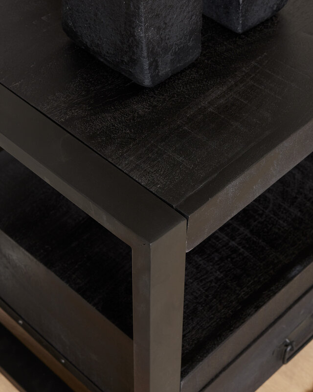 Starfurn Tv meubel Boaz Zwart | 150 cm