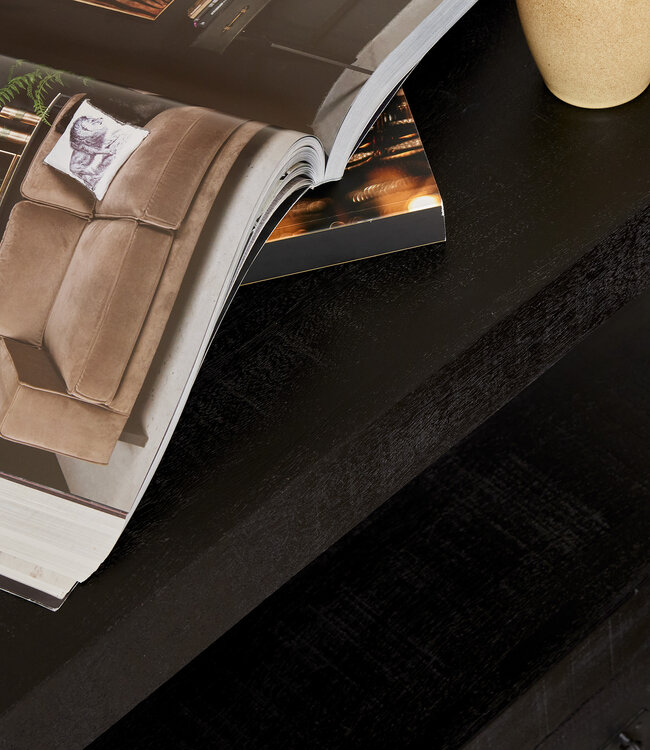 Starfurn Tv meubel Boaz Zwart | 150 cm