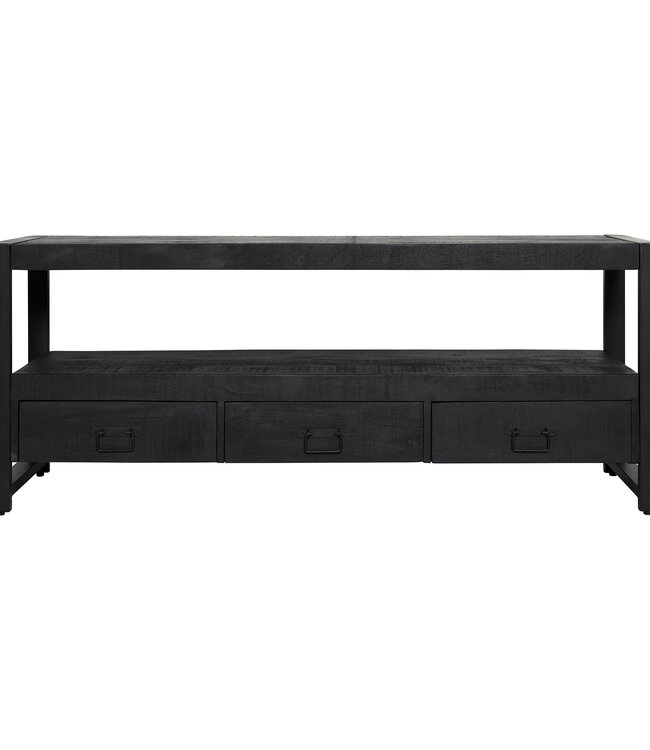 Starfurn Tv meubel Boaz Zwart | 150 cm