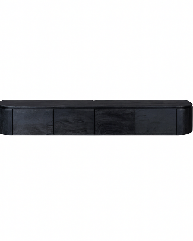 Starfurn Tv-meubel Excellent Zwart | 240 cm