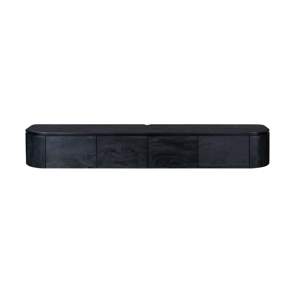 Starfurn Tv-meubel Excellent Zwart | 240 cm
