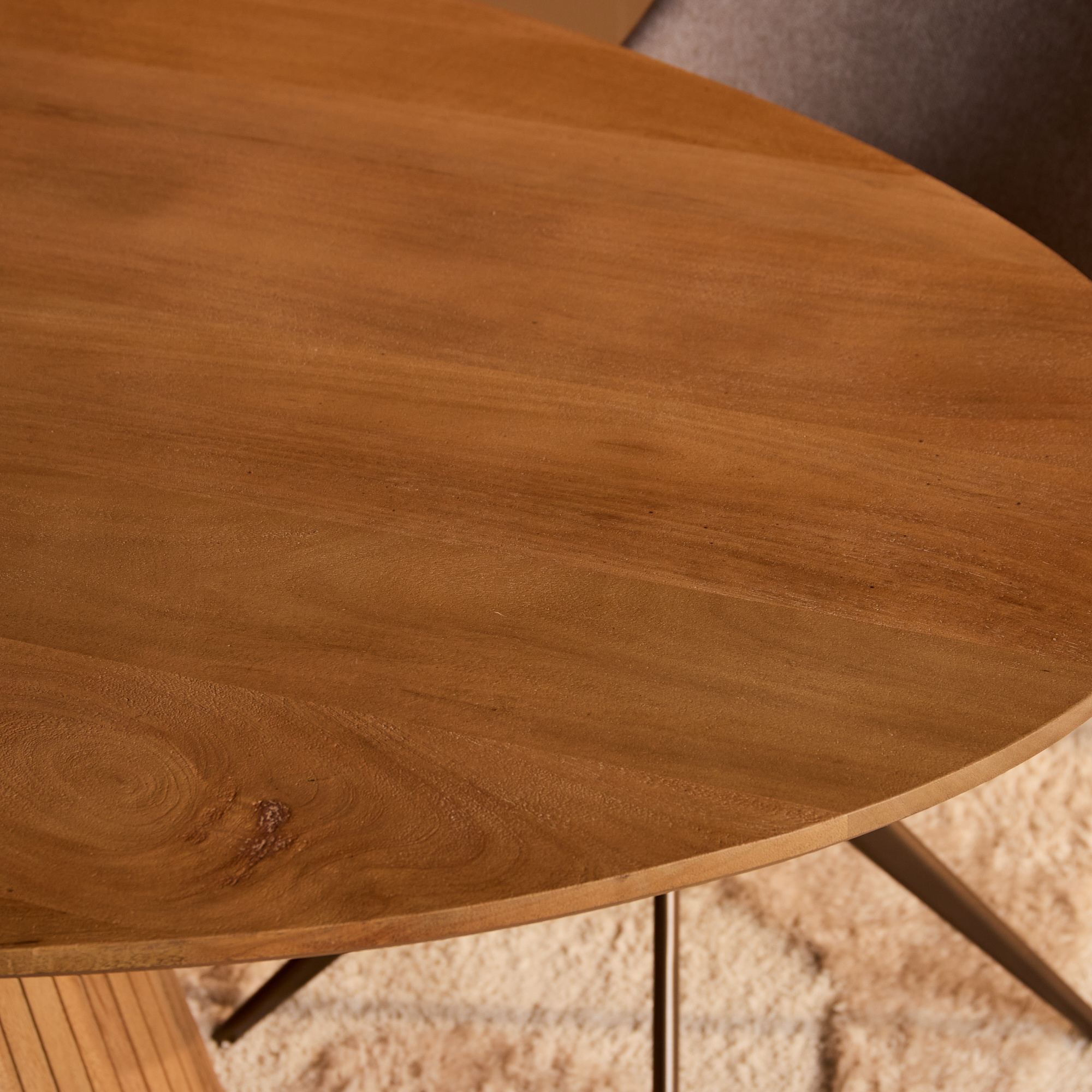 Starfurn Eettafel Solana | 240 cm | Naturel | Ovaal