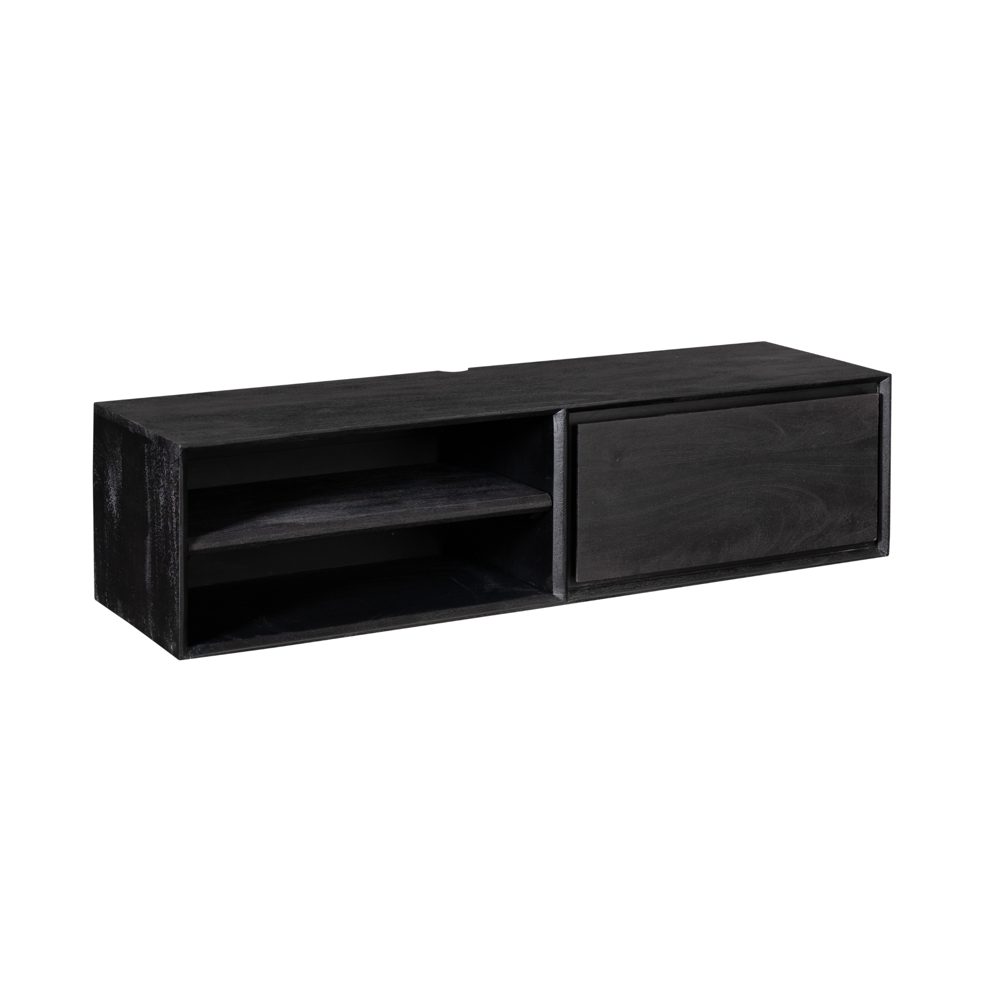Starfurn Zwevend tv-meubel Ambiance Zwart | 120 cm