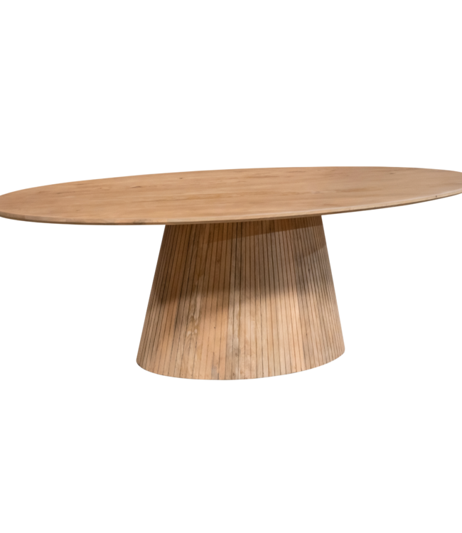 Starfurn Eettafel Solana | 240 cm | Naturel | Ovaal