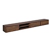 Zwevend tv meubel Ambiance Bruin | 240 cm