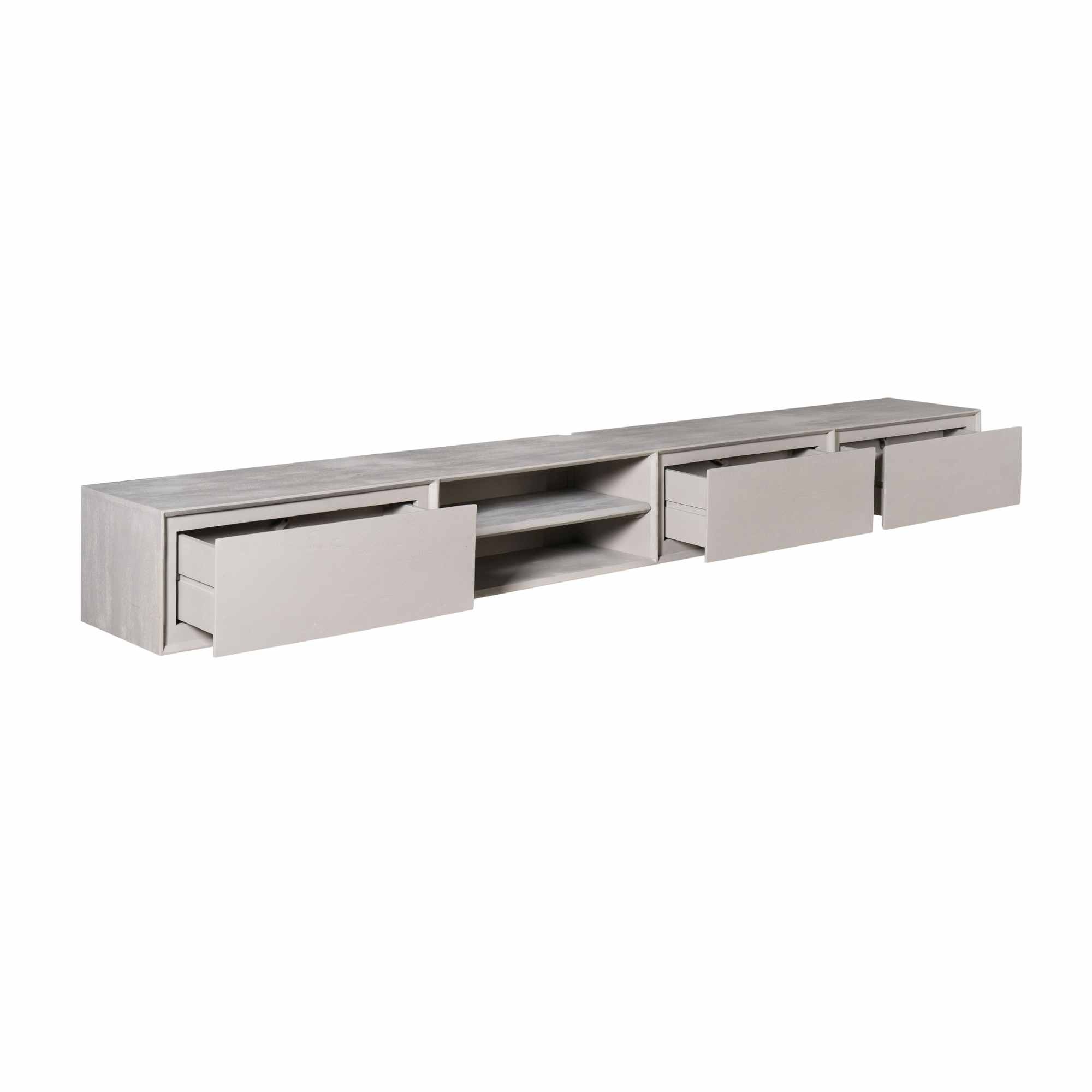 Starfurn Zwevend tv meubel Ambiance Taupe | 240 cm