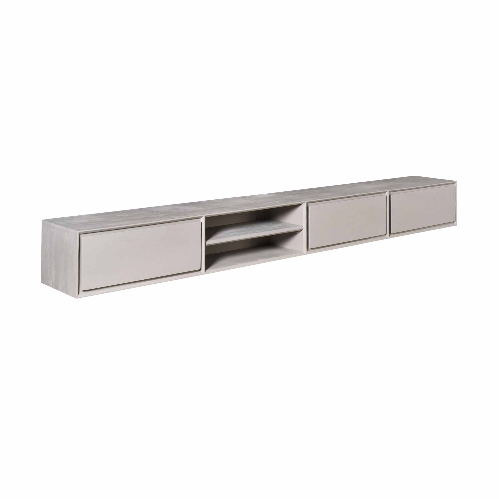 Starfurn Zwevend tv meubel Ambiance Taupe | 240 cm