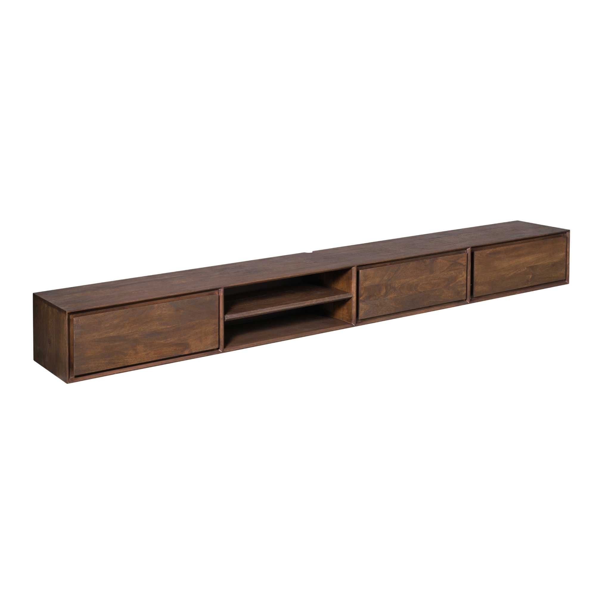 Starfurn Zwevend tv meubel Ambiance Bruin | 240 cm