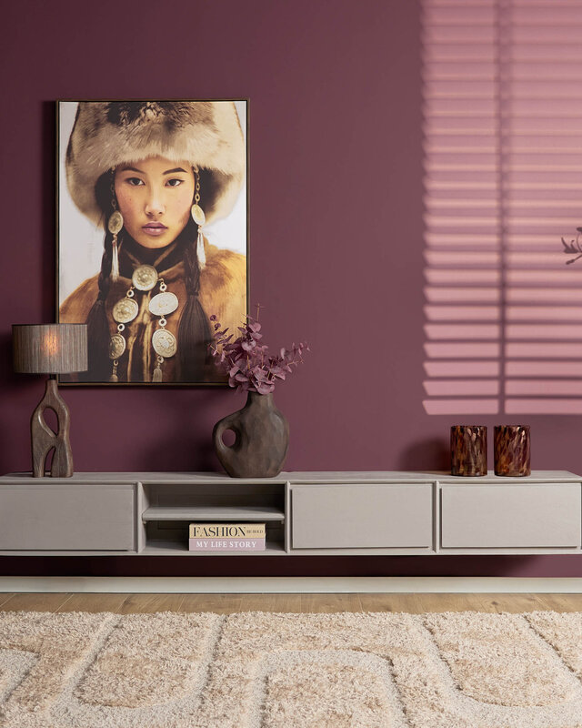 Starfurn Zwevend tv meubel Ambiance Taupe | 240 cm