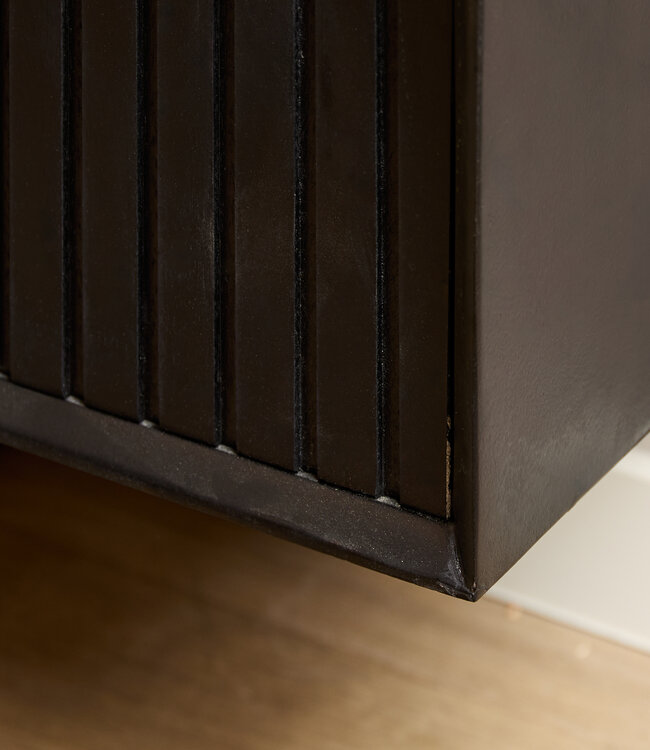 Starfurn Zwevend tv-meubel Madison Zwart | 280 cm