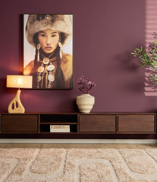 Starfurn Zwevend tv meubel Ambiance Bruin | 240 cm