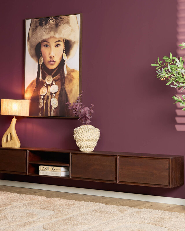 Starfurn Zwevend tv meubel Ambiance Bruin | 240 cm