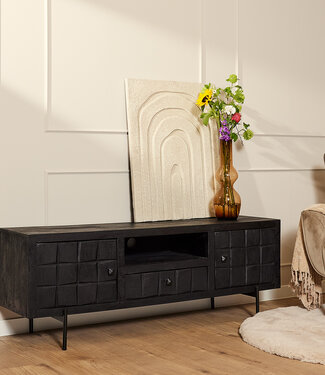 Starfurn Tv-meubel Brandy Zwart | 180 cm