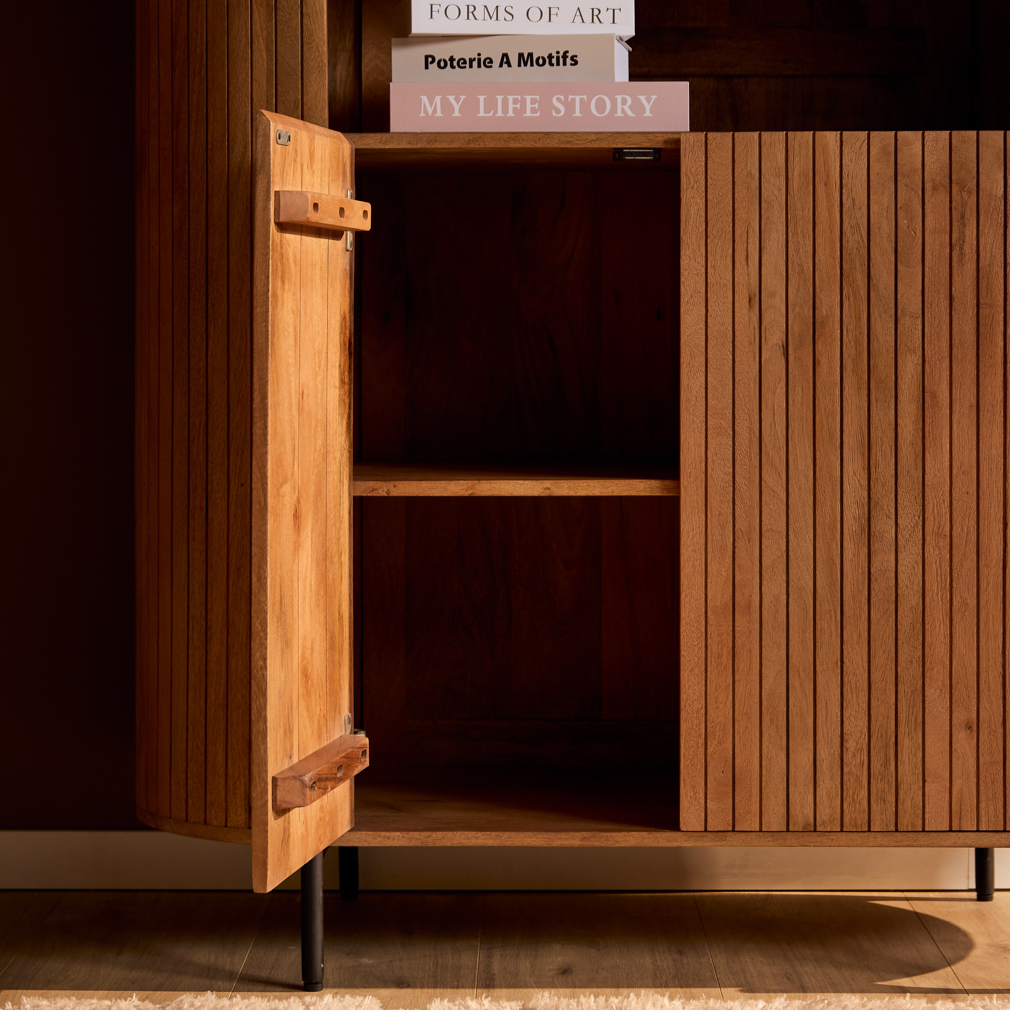 Starfurn Wandkast Solana | 115 cm | Naturel