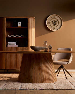 Starfurn Eettafel Solana | 210 cm | Naturel | Ovaal