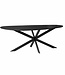 Starfurn Eettafel Cloud | 180 cm | Eiken | Zwart