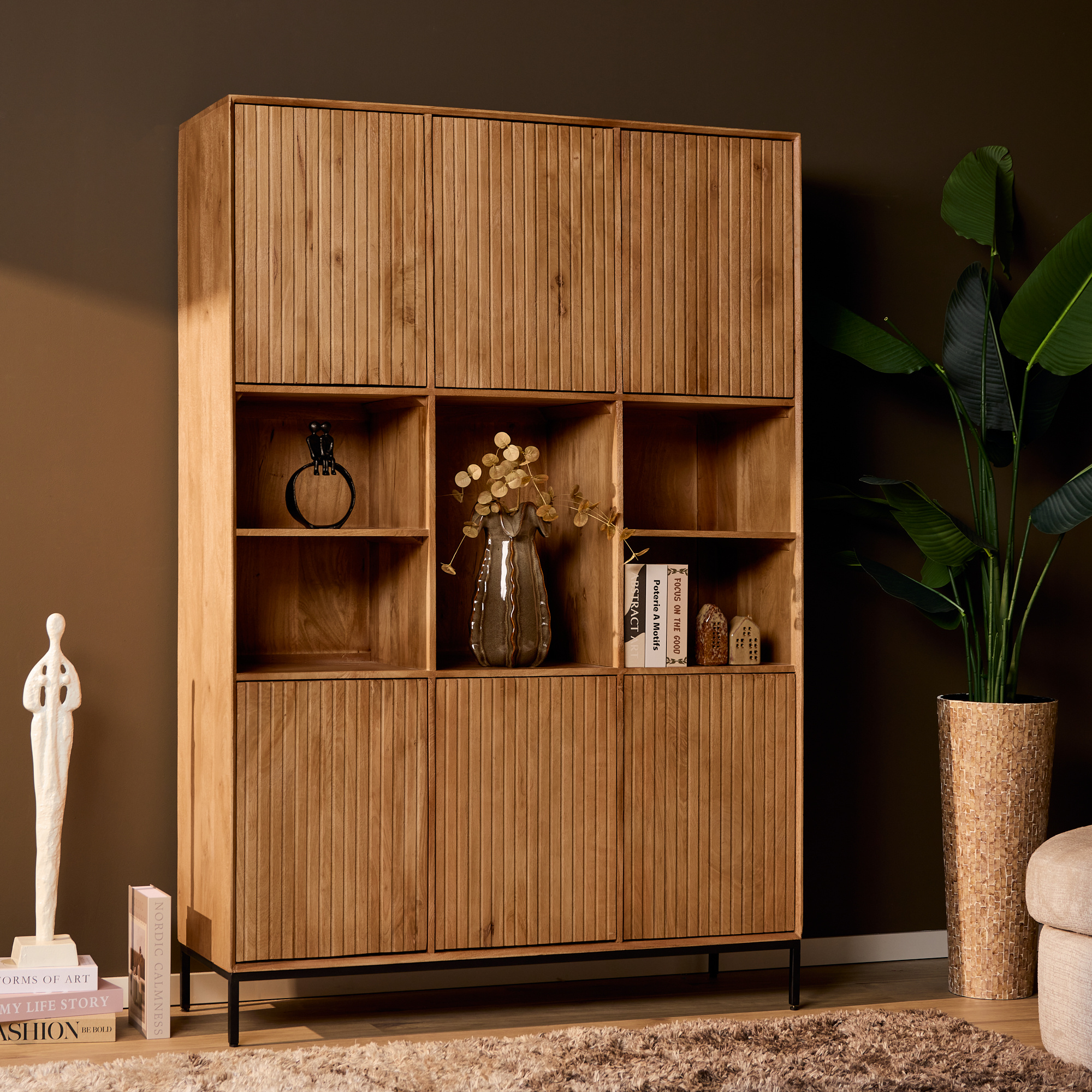Starfurn Vakkenkast Madison XL Naturel | 135 cm