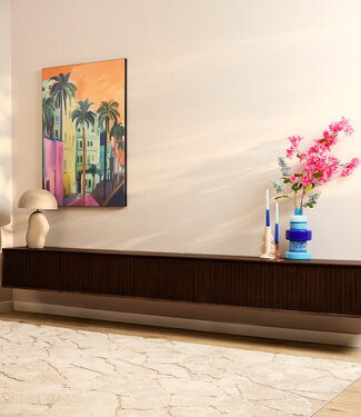 Starfurn Zwevend tv-meubel Madison Bruin | 280 cm